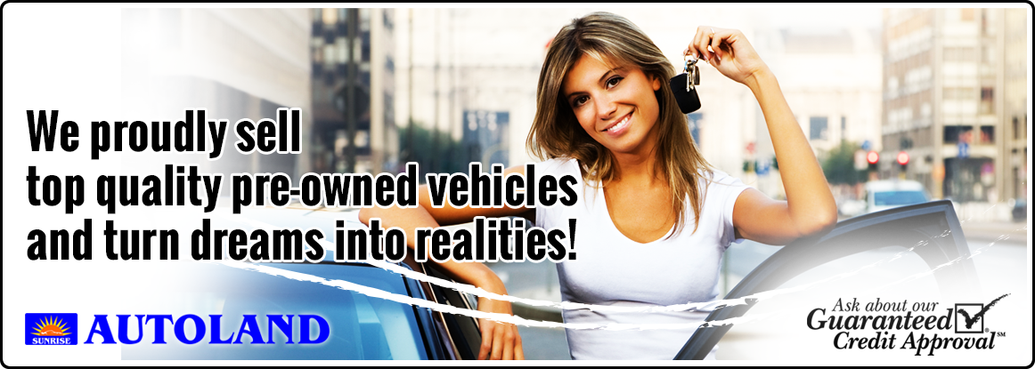 We proudly sell top Quality pre-owned vehicles and turn dreams into realities!